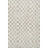 9' X 12' Beige And Ivory Geometric Washable Area Rug With UV Protection