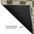 5' X 8' Brown And Ivory Geometric Washable Area Rug With UV Protection