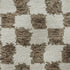 5' X 8' Brown And Ivory Geometric Washable Area Rug With UV Protection