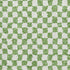 5' X 8' Green And Ivory Geometric Washable Area Rug With UV Protection