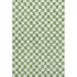 9' X 12' Green And Ivory Geometric Washable Area Rug With UV Protection