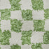 9' X 12' Green And Ivory Geometric Washable Area Rug With UV Protection