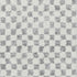 5' X 8' Gray And Ivory Geometric Washable Area Rug With UV Protection