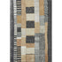 9' X 12' Black Gold And Ivory Geometric Washable Area Rug With UV Protection