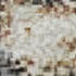 5' X 8' Brown Ivory And Gray Geometric Washable Area Rug With UV Protection