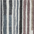 5' X 8' Denim Blue Ivory And Taupe Striped Washable Area Rug With UV Protection