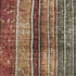 5' X 8' Beige Red And Blue Striped Washable Area Rug With UV Protection