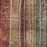 8' X 10' Beige Red And Blue Striped Washable Area Rug With UV Protection