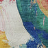 5' X 8' Blush Blue And Emerald Abstract Washable Area Rug With UV Protection