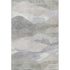 5' X 8' Beige Gray And Ivory Abstract Washable Area Rug With UV Protection