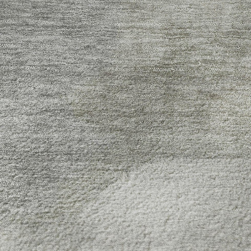 5' X 8' Beige Gray And Ivory Abstract Washable Area Rug With UV Protection