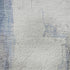 5' X 8' Denim Blue Gray And Ivory Abstract Washable Area Rug With UV Protection