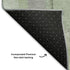 9' X 12' Green Gray And Ivory Abstract Washable Area Rug With UV Protection