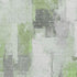 9' X 12' Green Gray And Ivory Abstract Washable Area Rug With UV Protection