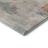 5' X 8' Rust Gray And Ivory Abstract Washable Area Rug With UV Protection