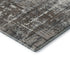 5' X 8' Brown Taupe And Gray Geometric Washable Area Rug With UV Protection