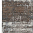 5' X 8' Brown Taupe And Gray Geometric Washable Area Rug With UV Protection