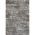 8' X 10' Brown Taupe And Gray Geometric Washable Area Rug With UV Protection