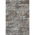 8' X 10' Brown Taupe And Gray Geometric Washable Area Rug With UV Protection