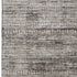 8' X 10' Taupe Brown And Ivory Striped Washable Area Rug With UV Protection
