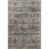 9' X 12' Taupe Brown And Ivory Striped Washable Area Rug With UV Protection