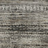9' X 12' Taupe Brown And Ivory Striped Washable Area Rug With UV Protection