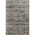 9' X 12' Taupe Brown And Ivory Striped Washable Area Rug With UV Protection