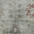 8' X 10' Gray Copper And Silver Oriental Washable Area Rug With UV Protection