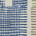 5' X 8' Beige Blue And Green Geometric Washable Area Rug With UV Protection