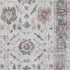 8' X 10' Blush Ivory And Denim Blue Oriental Washable Area Rug With UV Protection