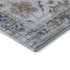 8' X 10' Blue Gray And Taupe Oriental Washable Area Rug With UV Protection