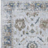 8' X 10' Blue Gray And Taupe Oriental Washable Area Rug With UV Protection