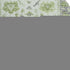 8' Mint Green And Gray Oriental Washable Round Rug With UV Protection