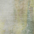 8' Pale Aqua Ivory And Teal Abstract Washable Round Rug With UV Protection