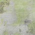 8' X 10' Artichoke Green Ivory And Gold Abstract Washable Area Rug With UV Protection