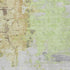 8' X 10' Artichoke Green Ivory And Gold Abstract Washable Area Rug With UV Protection