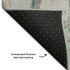 9' X 12' Teal Green And Ivory Abstract Washable Area Rug With UV Protection