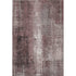 8' X 10' Blush Charcoal And Ivory Abstract Washable Area Rug With UV Protection