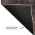 8' X 10' Blush Charcoal And Ivory Abstract Washable Area Rug With UV Protection
