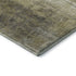 5' X 8' Gold Charcoal And Silver Abstract Washable Area Rug With UV Protection
