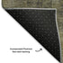 8' X 10' Gold Charcoal And Silver Abstract Washable Area Rug With UV Protection