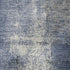9' X 12' Navy Blue Charcoal And Ivory Abstract Washable Area Rug With UV Protection