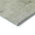 8' X 10' Artichoke Green And Ivory Striped Washable Area Rug With UV Protection