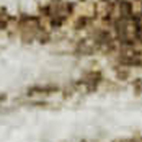 5' X 8' Ivory And Brown Striped Washable Area Rug With UV Protection