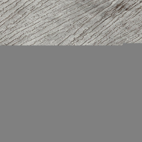 5' X 8' Taupe And Ivory Striped Washable Area Rug With UV Protection