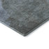 5' X 8' Blue And Gray Abstract Washable Area Rug With UV Protection