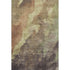 8' X 10' Coffee And Taupe Abstract Washable Area Rug With UV Protection