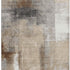 8' X 10' Beige Brown And Gray Abstract Washable Area Rug With UV Protection