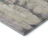 8' X 10' Linen Green And Blue Abstract Washable Area Rug With UV Protection