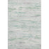 8' X 10' Artichoke Green And Ivory Abstract Washable Area Rug With UV Protection